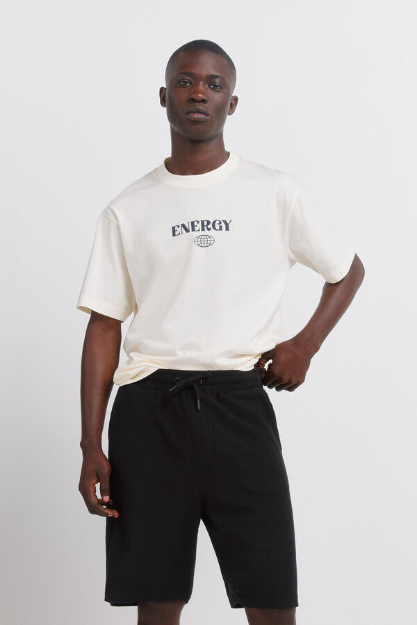 Springfield Bermudas de felpo preto