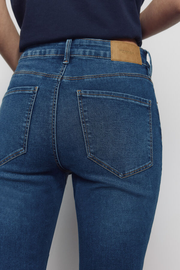 Springfield Jeans skinny azul