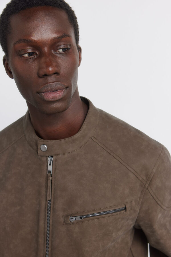 Springfield Blus&atilde;o efeito pele cru