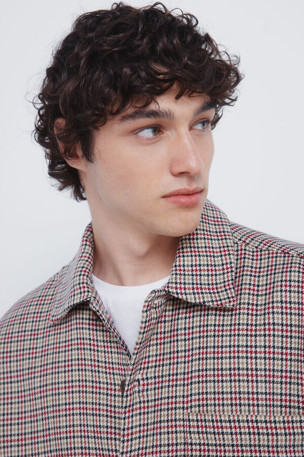 Springfield Sobrecamisa sobrecamisa inglesa castanho