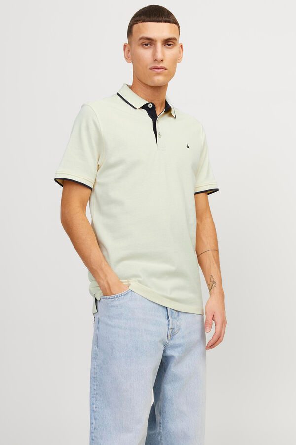 Jack & Jones Polo fit slim amarelo