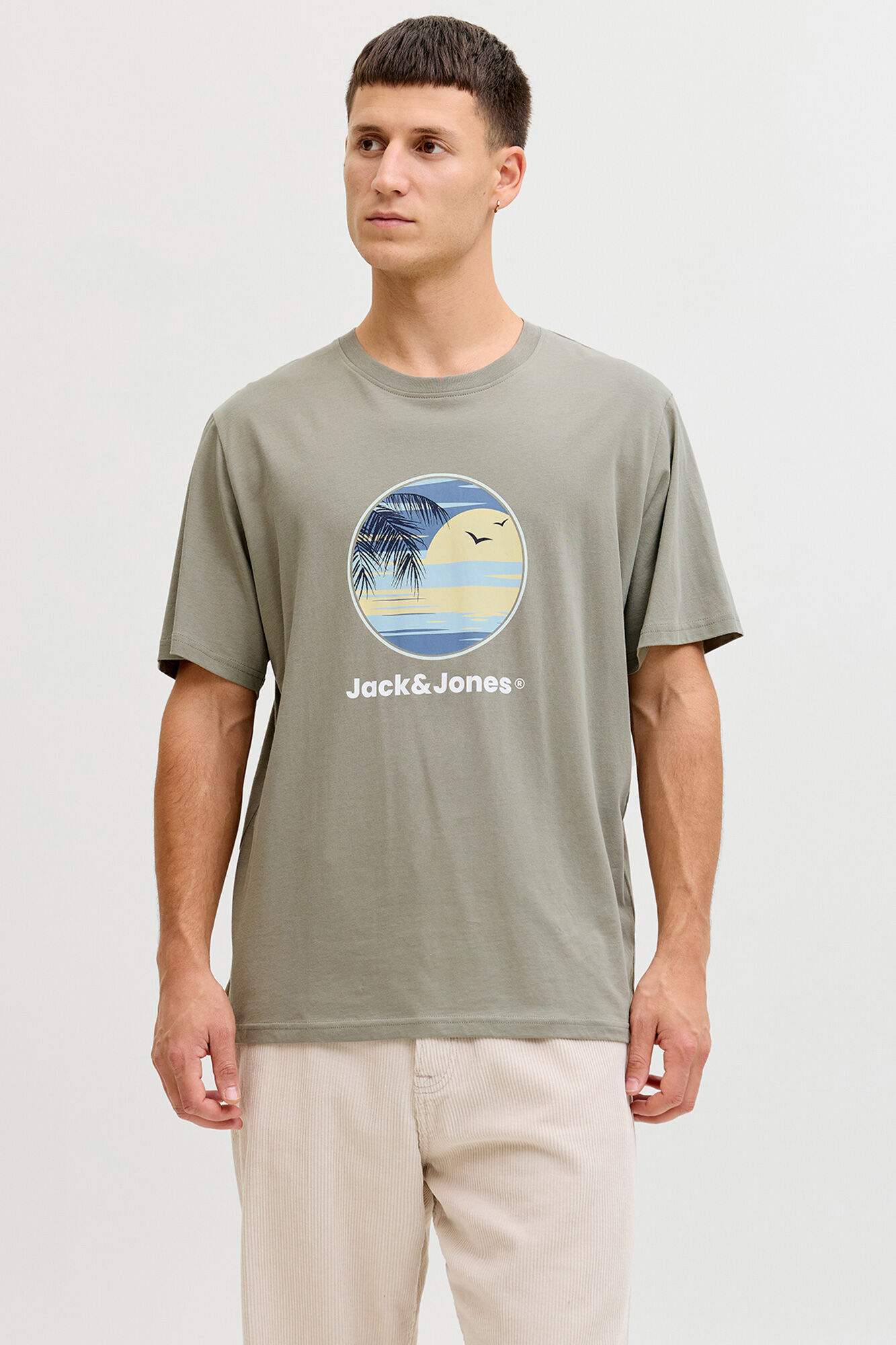 Jack & Jones Camiseta manga corta de algod&oacute;n