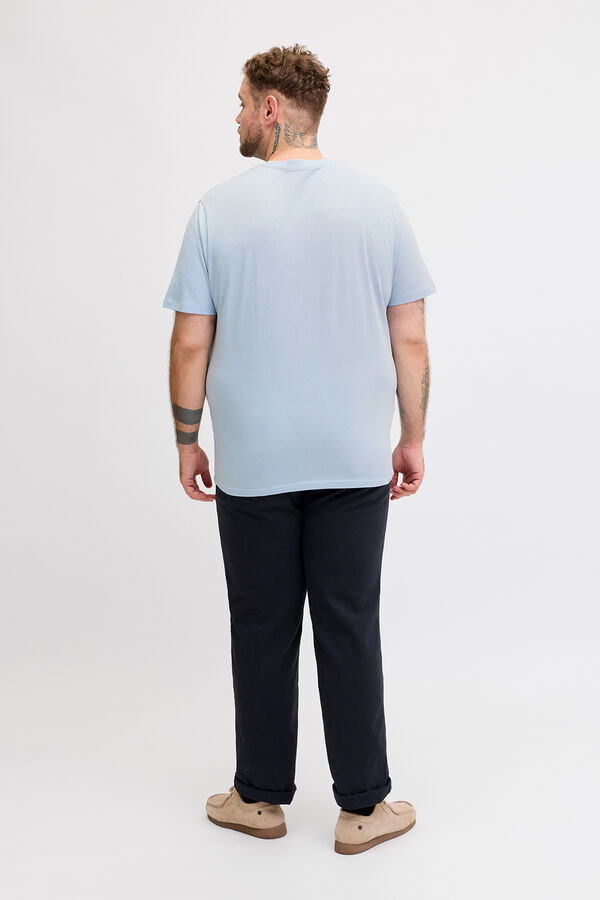 Jack & Jones PLUS T-shirt logo azul