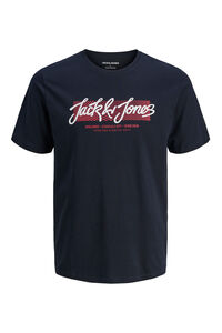 Jack & Jones PLUS T-shirt com logo frontal