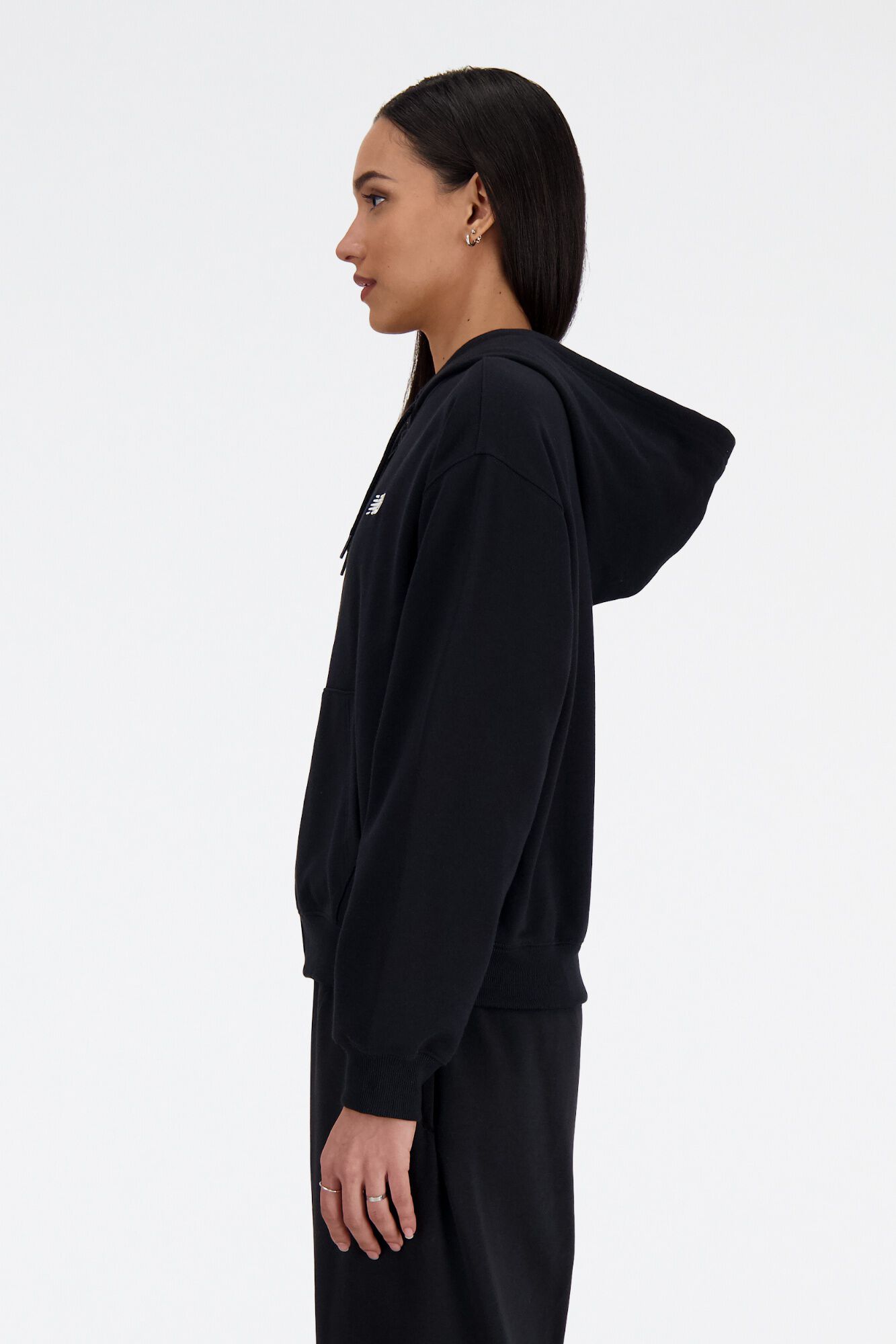 New Balance Sweatshirt com fecho-&eacute;clair Essentials