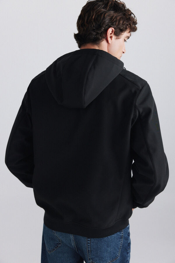 Springfield Casaco softshell com capuz preto