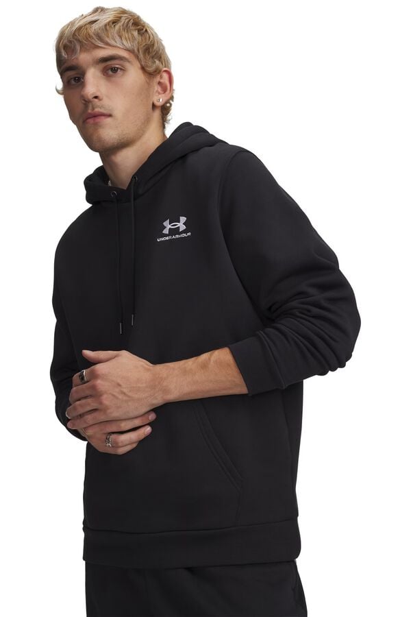 Under Armour Sweatshirt com capuz preto