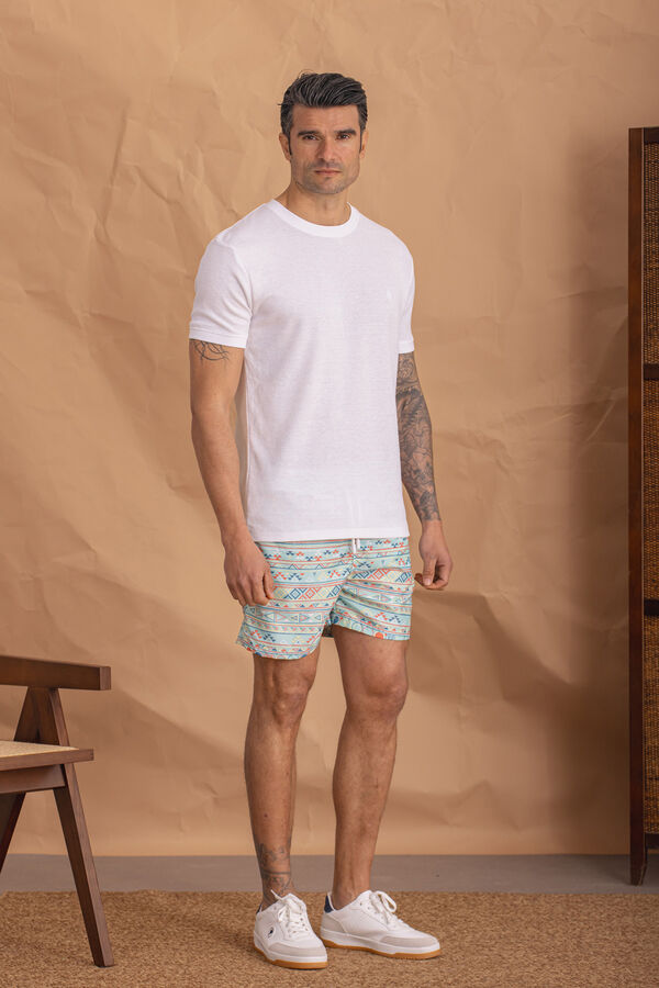 Celopman Ba&ntilde;ador Estampado &Eacute;tnico verde