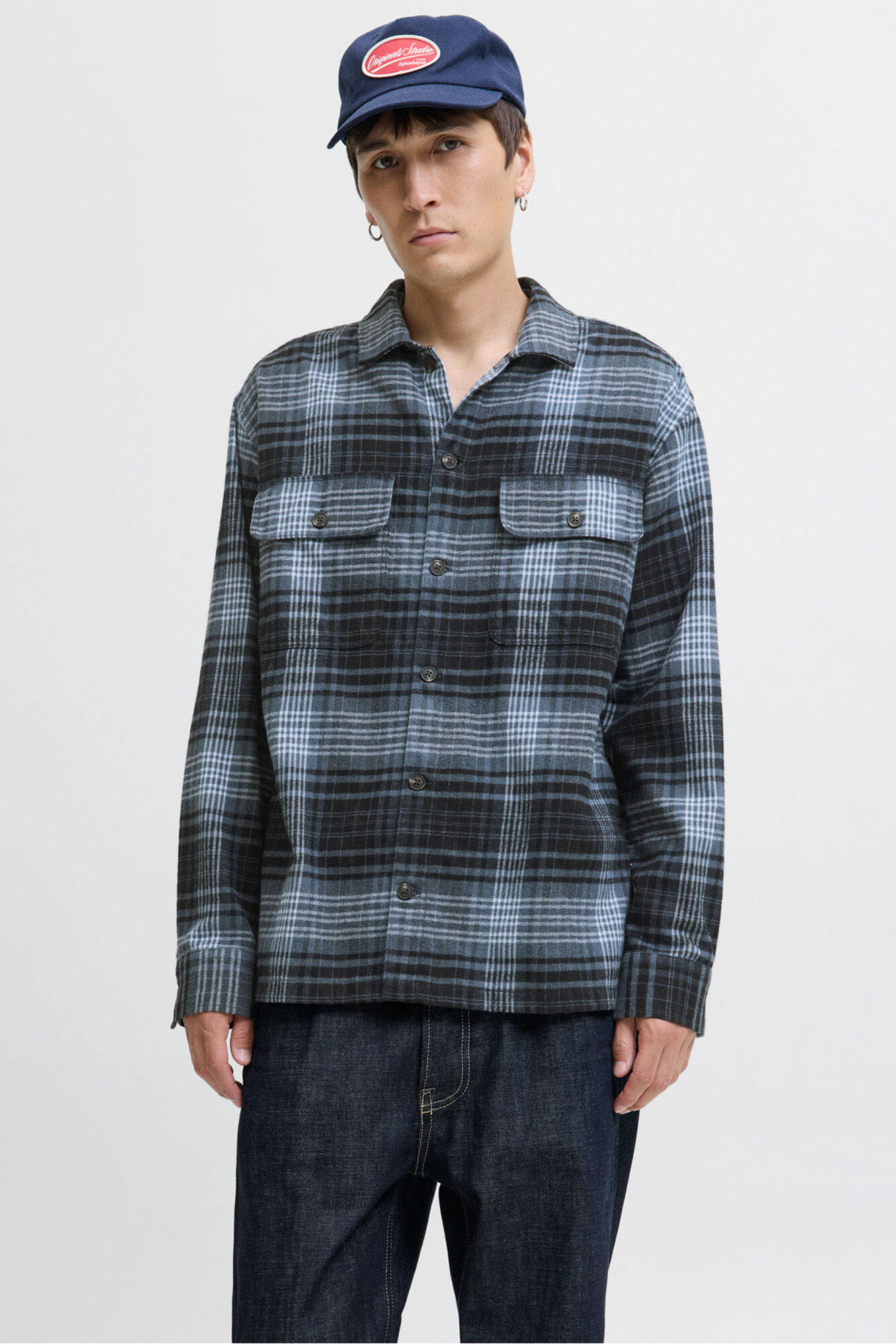 Jack & Jones Sobrecamisa xadrez