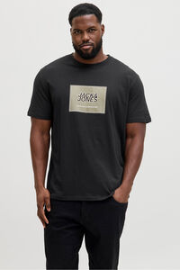 Jack & Jones PLUS T-shirt logo quadrado