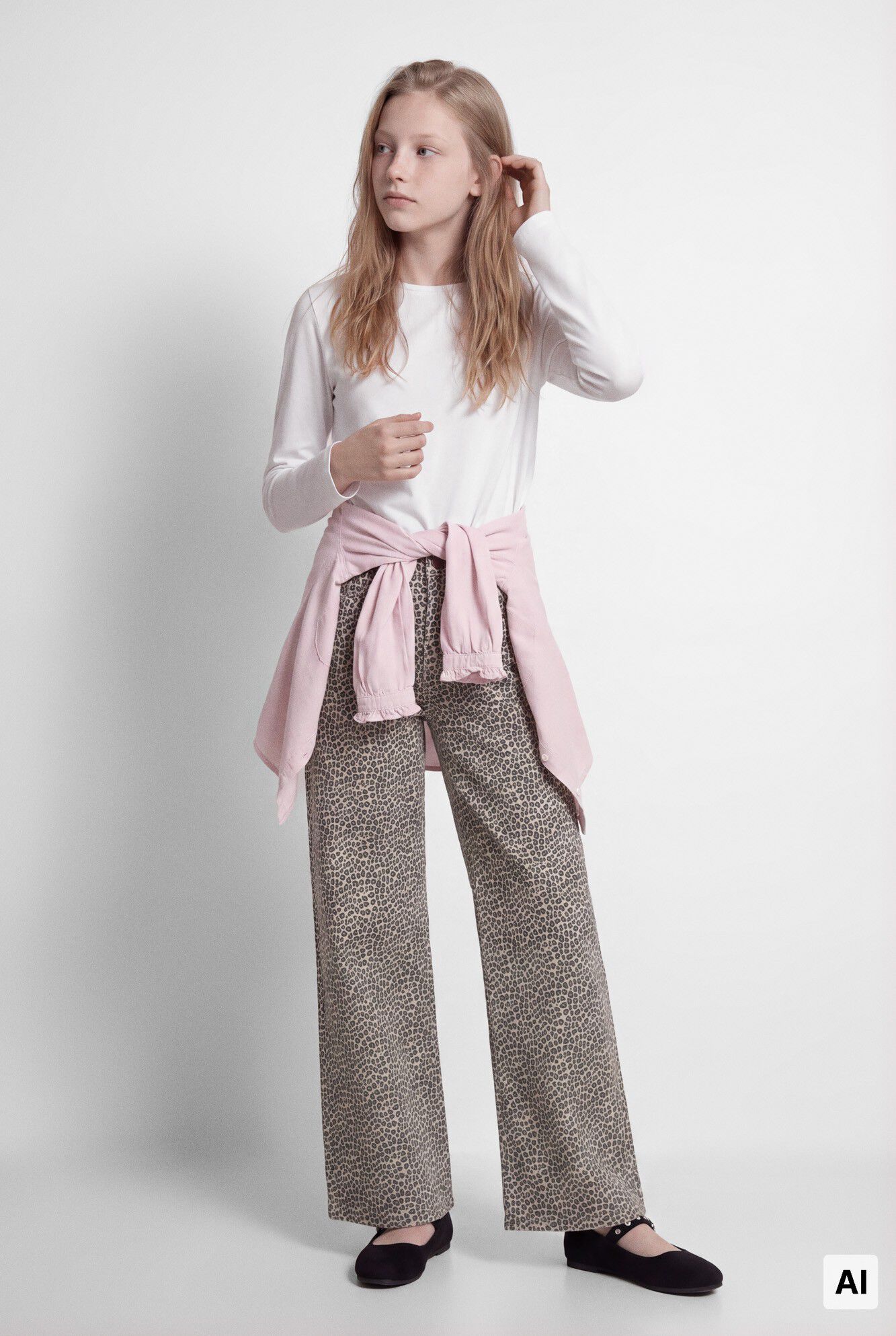 Springfield Kids Cal&ccedil;a estampado animal menina