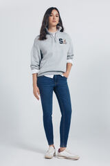 Springfield Jeans Push up azul