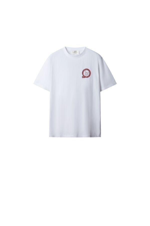 Springfield T-shirt Chiringuito los Locos branco