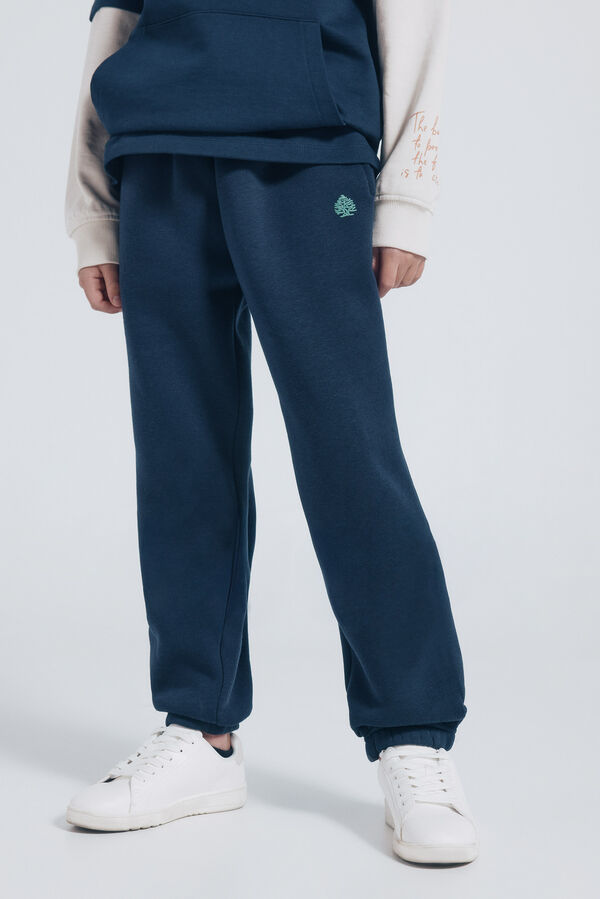 Springfield Kids Jogger básico menino azul