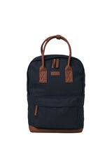 Jack & Jones Mochila b&aacute;sica de lona azul