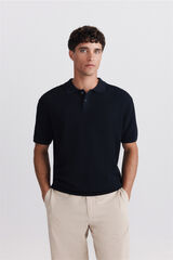 Springfield Polo b&aacute;sico com estrutura azul
