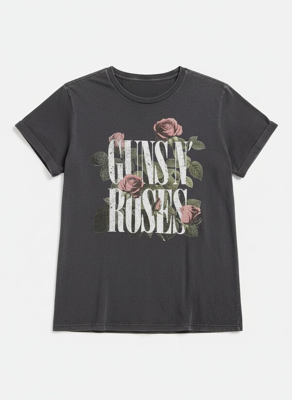 Springfield T-shirt manga curta cinzento