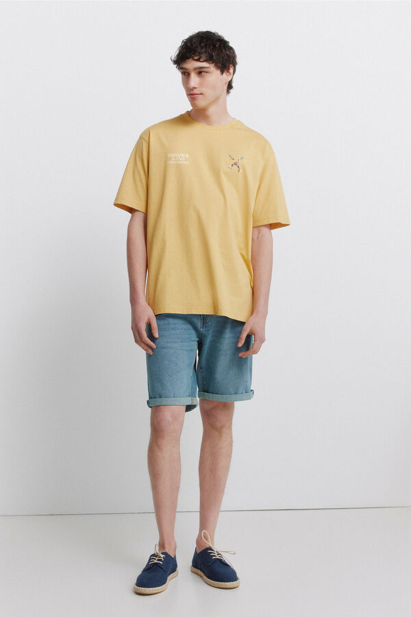 Springfield T-shirt waves estampado