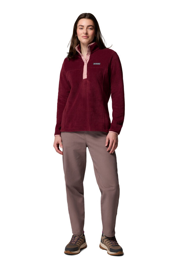 Columbia Forro polar com meio zíper  estampado