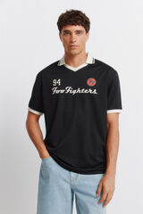Springfield T-shirt Foo Fighters Football preto