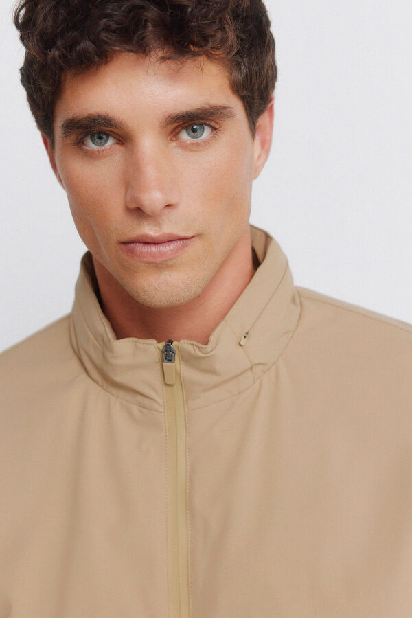 Springfield Casaco t&eacute;cnico castanho