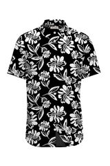 Jack & Jones Camisa regular fit estampada preto