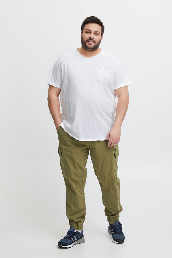 Blend PLUS Camisola de manga curta branco