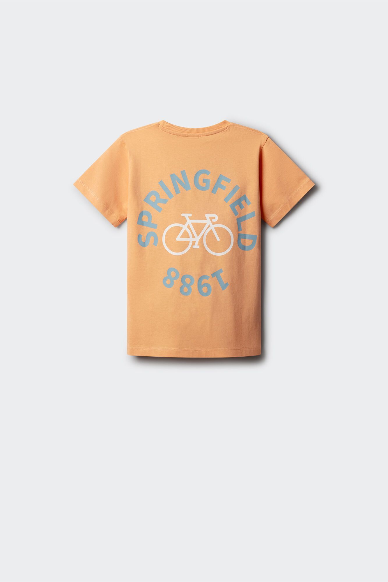 Springfield Kids T-shirt manga curta de bicicleta para crian&ccedil;a