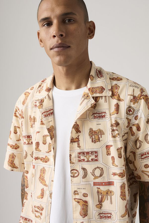 Levi's Camisa de manga curta branco