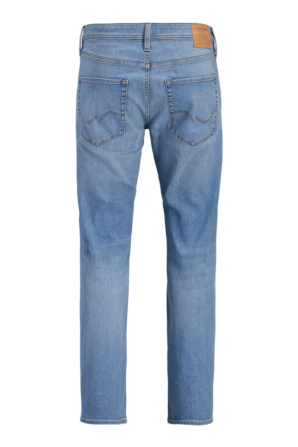 Jack & Jones cal&ccedil;a jeans de regular fit com cinco bolsos azul