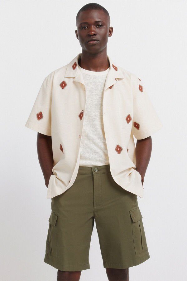 Springfield Bermuda cargo estampado