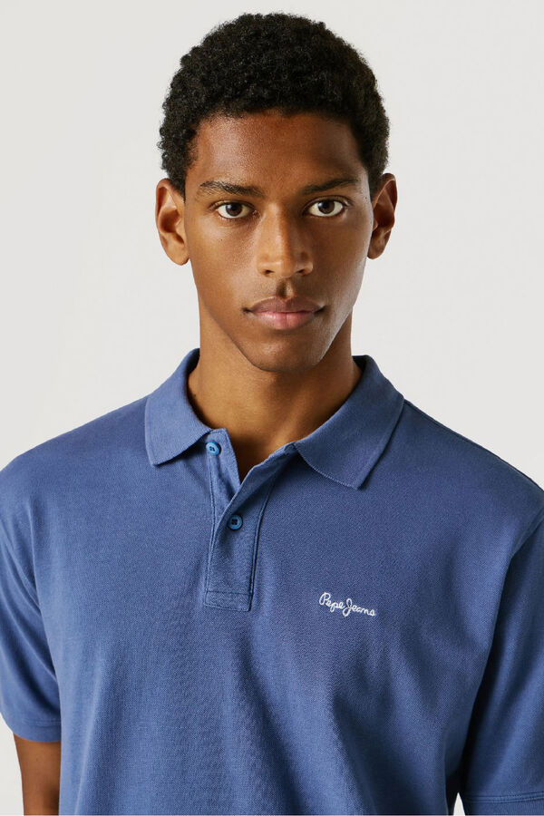 Pepe Jeans Polo manga curta azul