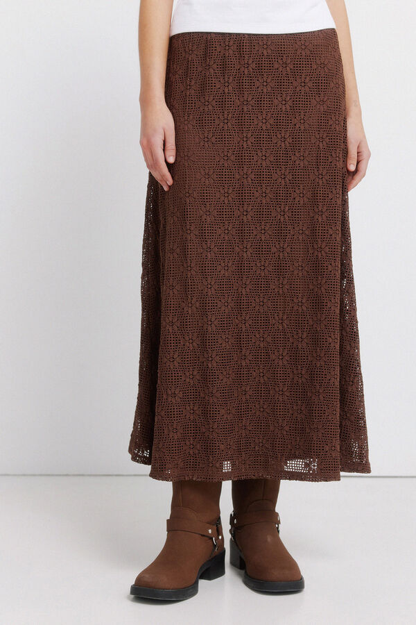 Springfield Saia midi estrutura castanho
