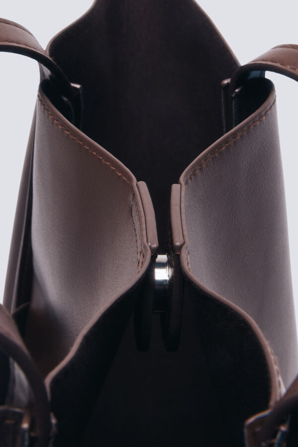 Springfield Mala tote bag macia castanho