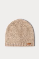 Pepe Jeans Gorro de malha com logo cru