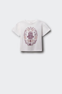 Springfield Kids Camiseta manga curta para menina Stay Wild