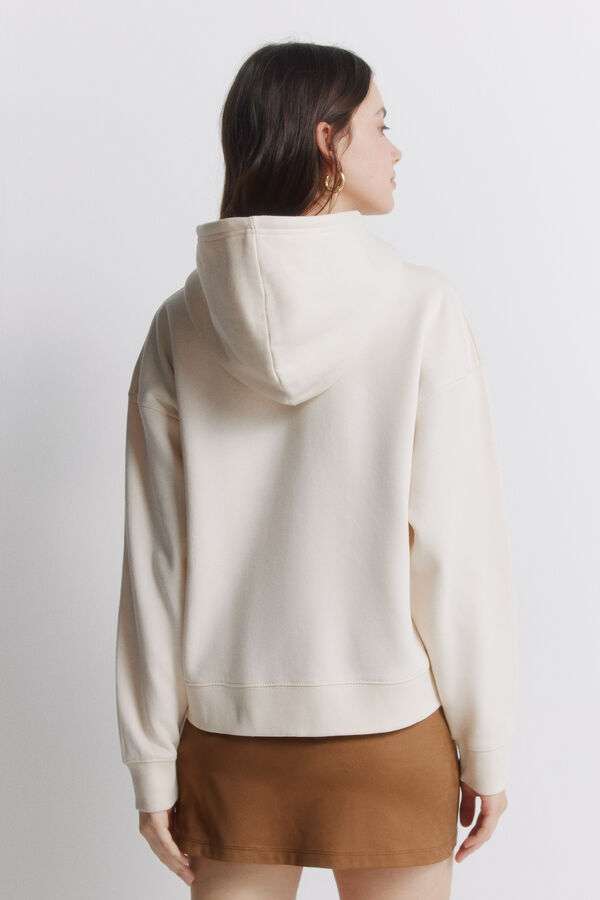 Springfield Sweatshirt com capuz castanho