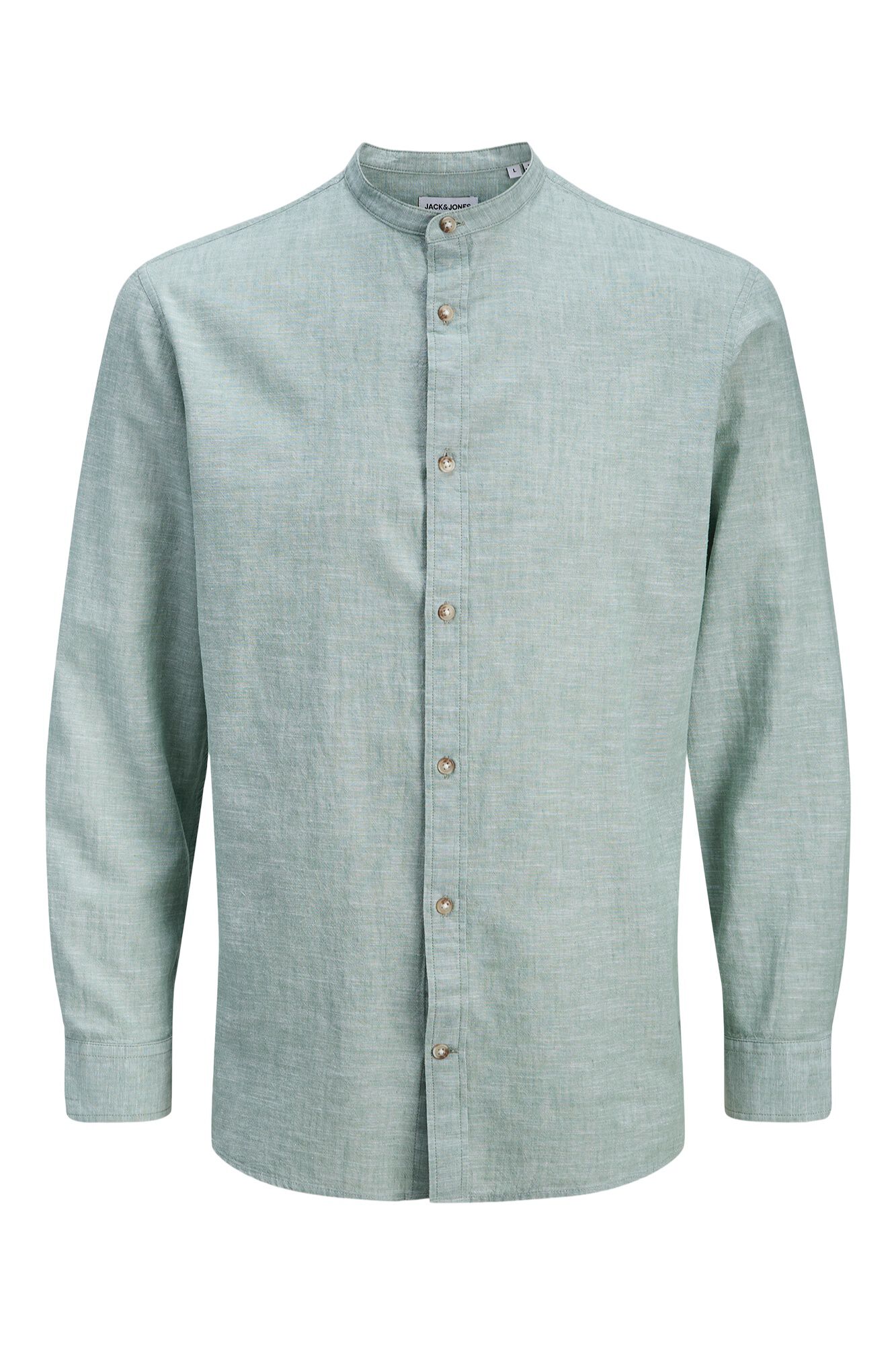 Jack & Jones Camisa regular fit gola mao