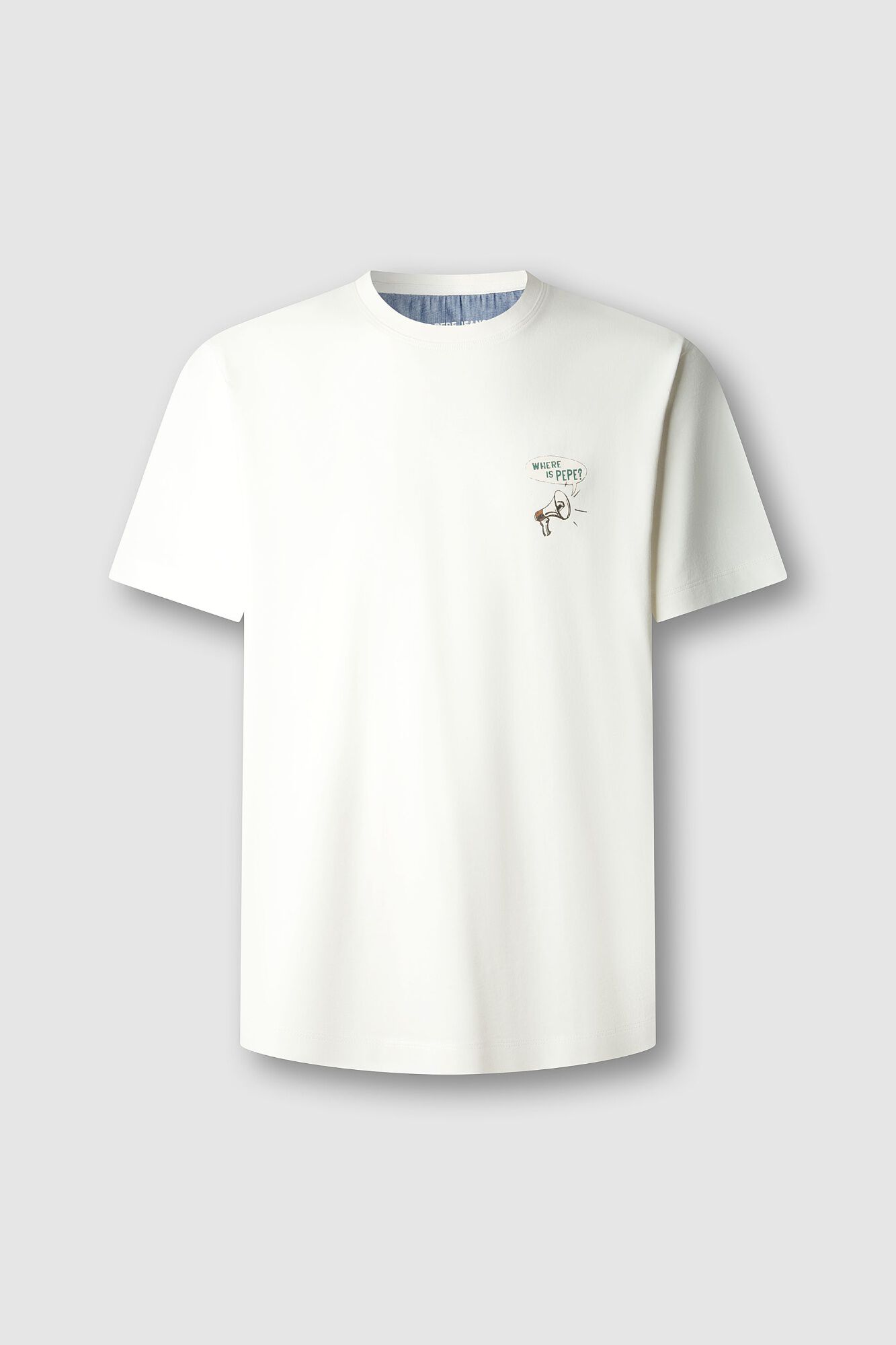 Pepe Jeans T-shirt de manga curta estampada