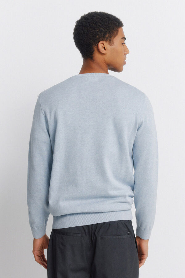 Springfield Camisola b&aacute;sica logo Springfield azul