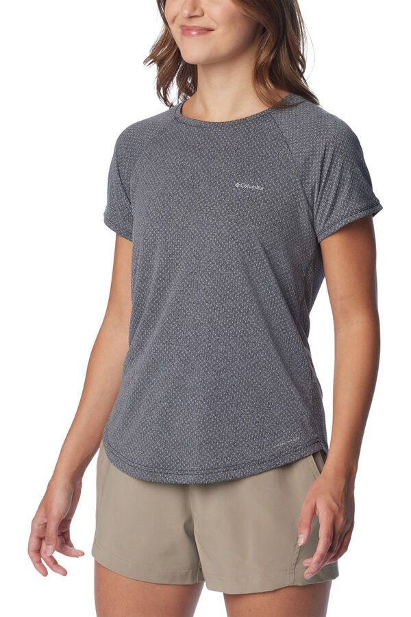 Columbia T-shirt t&eacute;cnica preto