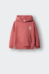 Springfield Kids Sweatshirt losango &eacute;tnico crian&ccedil;a borgonha