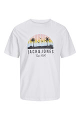 Jack & Jones PLUS Camiseta estándar fit PLUS blanco