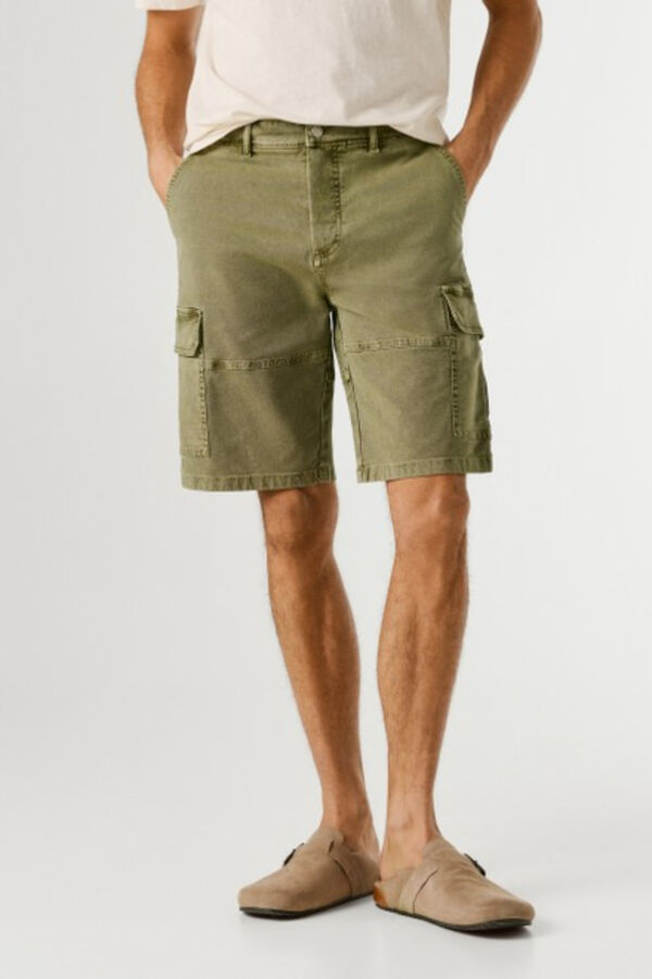 Pepe Jeans Cal&ccedil;&otilde;es cargo Caqui escuro