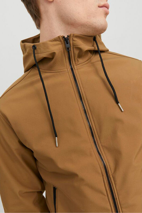 Jack & Jones Casaco técnica com capuz cru