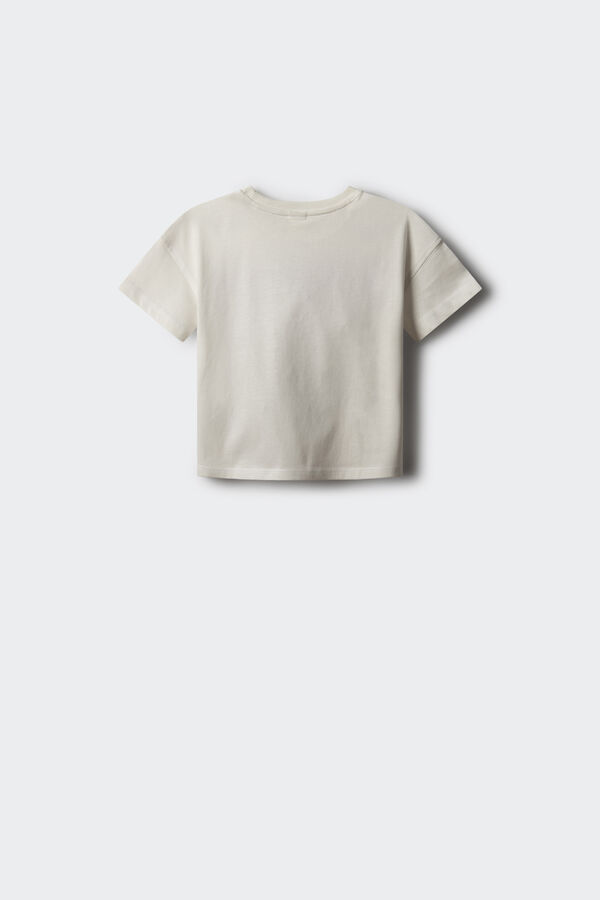 Springfield Kids T-shirt cereja de menina branco