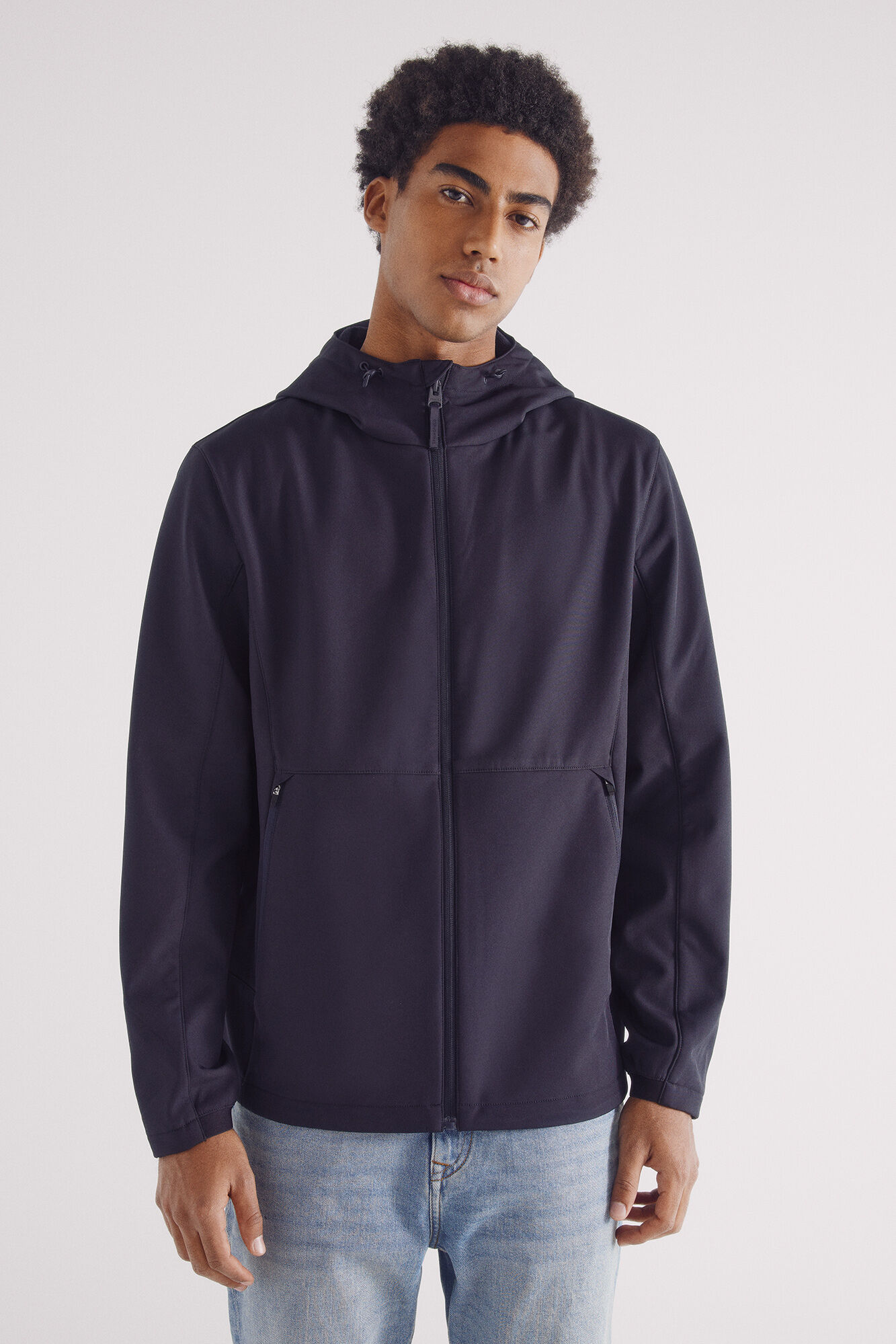 Technical softshell parka | Men's parkas | Cortefiel