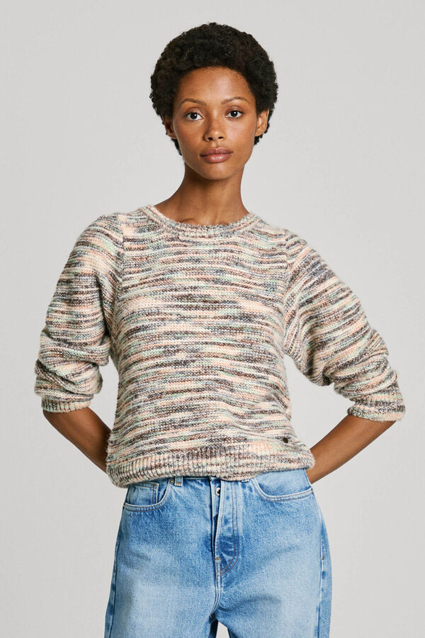 Pepe Jeans Cuello redondo  camel