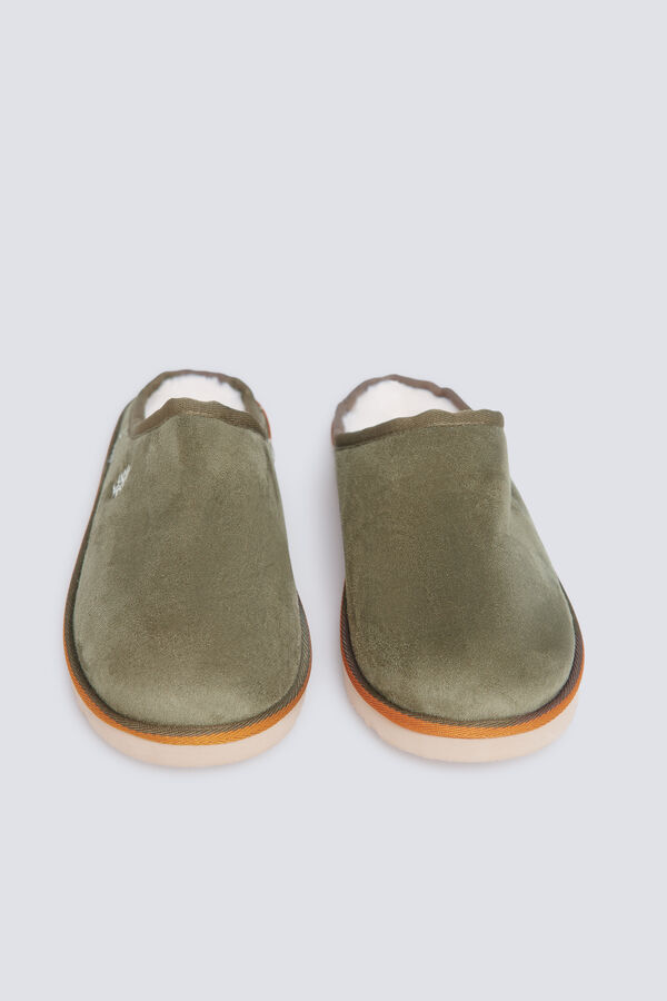 Springfield Mule slipper green