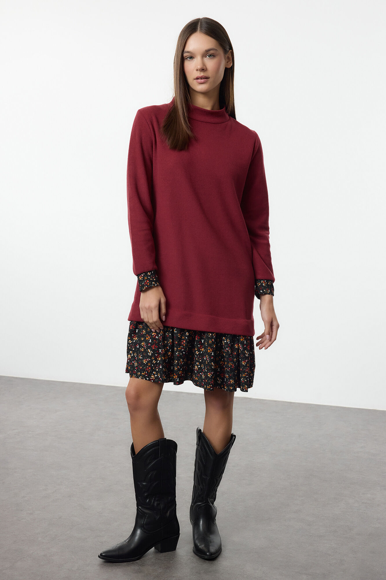 Trendyol Vestido mini de malha